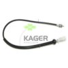 KAGER 19-5531 Tacho Shaft